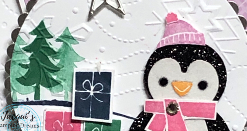 Stampin’ for Christmas Blog Hop – Penguin Place Card