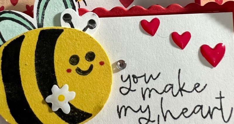 IDEAS Blog Hop – Bee Mine Valentine Suite February 2024